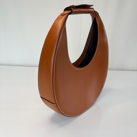 Staud Moon Bag in brown leather. Authentic. - Picture 3 of 14